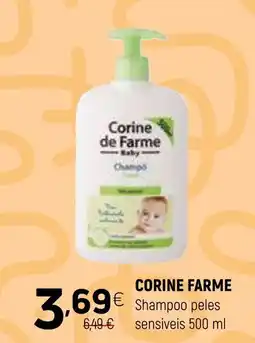 Coviran Corine de Farme Shampoo peles sensíveis promoção