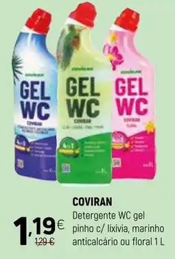 Coviran coviran detergente wc gel promoção