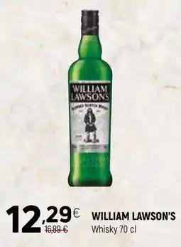Coviran William lawson's promoção