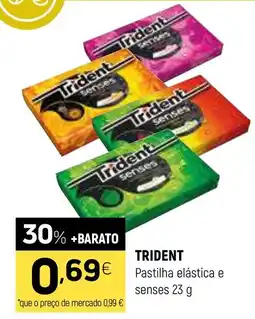 Coviran trident pastilha elástica e senses promoção