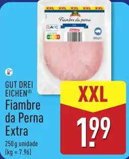 ALDI Gut drei eichen fiambre da perna extra promoção