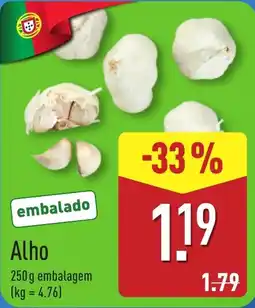 ALDI Alho promoção