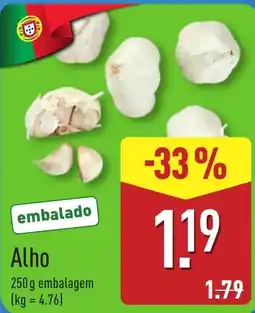 ALDI Alho promoção