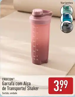 ALDI Crofton garrafa com alça de transporte/shaker promoção