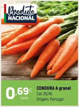 Coviran Cenoura a granel promoção