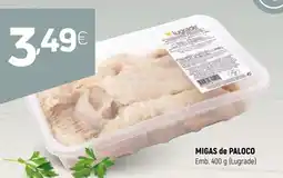 Coviran Migas de paloco lugrade promoção
