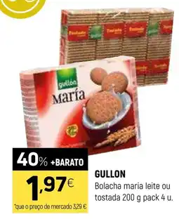 Coviran Gullon bolacha maria leite ou tostada promoção