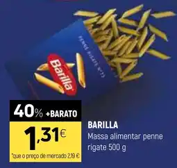 Coviran barilla massa alimentar penne rigate promoção