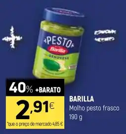 Coviran Barilla molho pesto frasco promoção