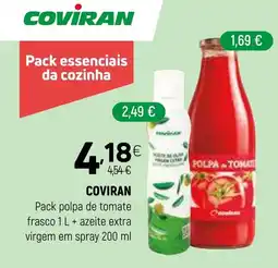 Coviran Coviran pack polpa de tomate promoção