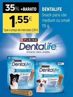 Coviran Dentalife snack para cão medium ou small promoção