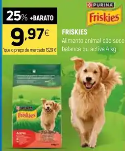 Coviran Friskies Alimento animal cão seco promoção