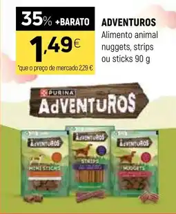 Coviran Adventuros alimento animal nuggets, strips ou sticks promoção