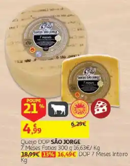 Auchan Queijo DOP São Jorge promoção