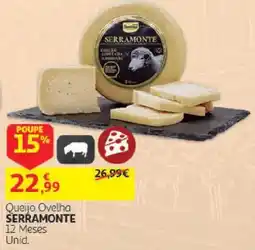 Auchan Queijo Ovelha Serramonte promoção