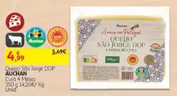 Auchan Queijo São Jorge DOP Auchan promoção