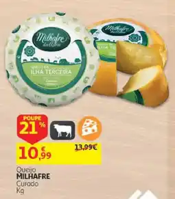 Auchan Queijo milhafre curado promoção