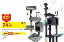 Auchan Ginásio 4 Níveis p/ Gato promoção