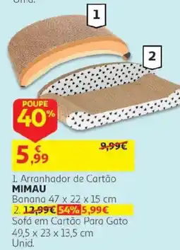 Auchan Arranhador de cartão mimau promoção