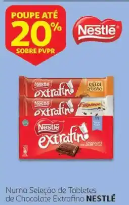Auchan Tabletes de Chocolate Extrafino Nestlé promoção