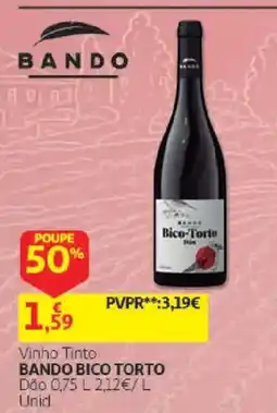 Auchan Bando bico torto promoção