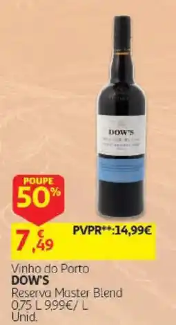 Auchan Vinho do Porto Dow's Reserva Master Blend promoção