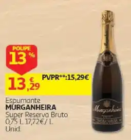 Auchan Espumante murganheira super reserva bruto promoção