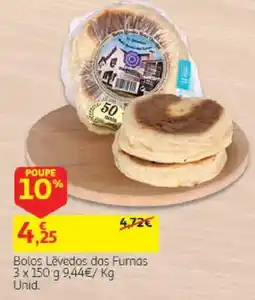 Auchan Bolos Lãvedos das Furnas promoção