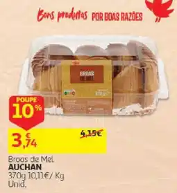 Auchan Broas de Mel Auchan promoção