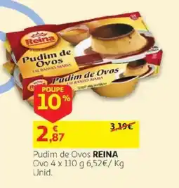 Auchan Pudim de ovos reina promoção