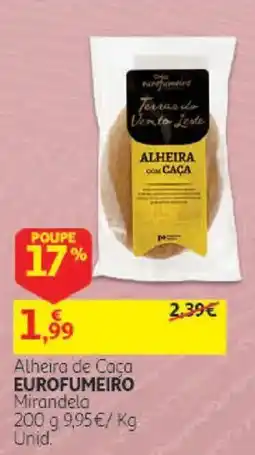 Auchan Alheira de caça eurofumeiro promoção