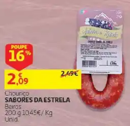Auchan Chouriço sabores da estrela promoção