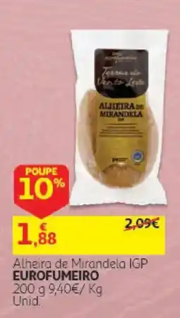 Auchan Alheira de Mirandela IGP Eurofumeiro promoção