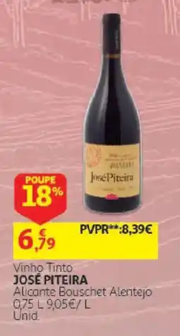 Auchan Vinho tinto josé piteira promoção