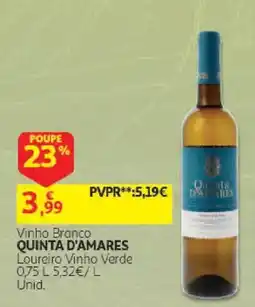 Auchan vinho branco quinta d'amares promoção