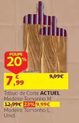 Auchan Tábua de corte actuel promoção