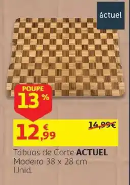 Auchan Tábuas de corte actuel promoção