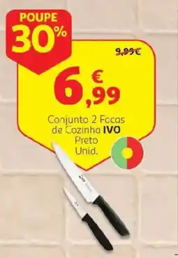 Auchan Conjunto 2 Focas de Cozinha Ivo Preto promoção
