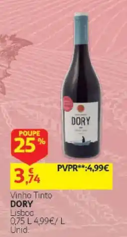 Auchan vinho tinto dory promoção