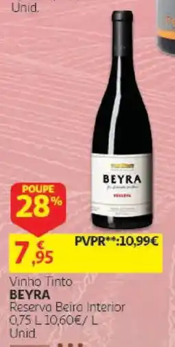Auchan Vinho tinto beyra promoção