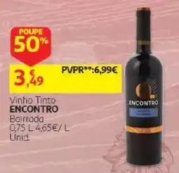 Auchan Vinho Tinto Encontro promoção