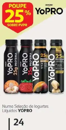 Auchan logurtes líquidos yopro promoção