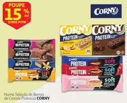 Auchan Barras de Cereais Proteicas Corny promoção