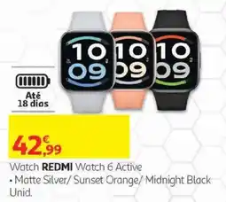 Auchan Watch redmi watch 6 active promoção