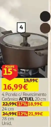 Auchan Panela c/ Revestimento Cerâmico ACTUEL promoção