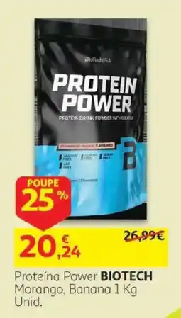 Auchan Proteína Power Biotech promoção