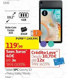 Auchan Tablet spc gravity 10 promoção