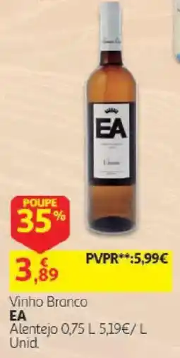 Auchan Vinho Branco EA promoção