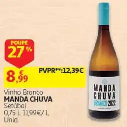 Auchan vinho branco manda chuva promoção