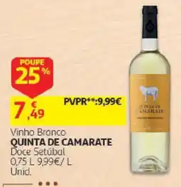 Auchan Vinho Branco Quinta de Camarate promoção